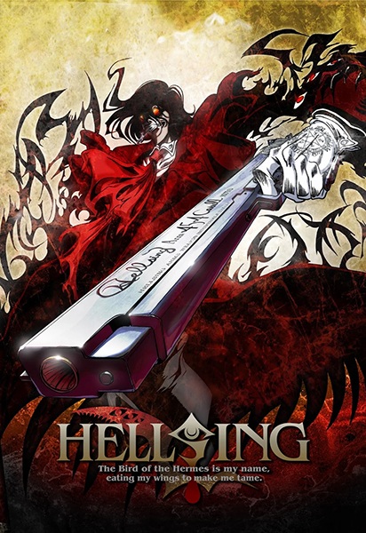 Хеллсинг OVA / Hellsing Ultimate — постер аниме с Алукардом